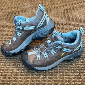 💙Keen Targhee II WP Hiking Shoes Leather Breathable comfort Mid Women’s 6.5 EUC💙